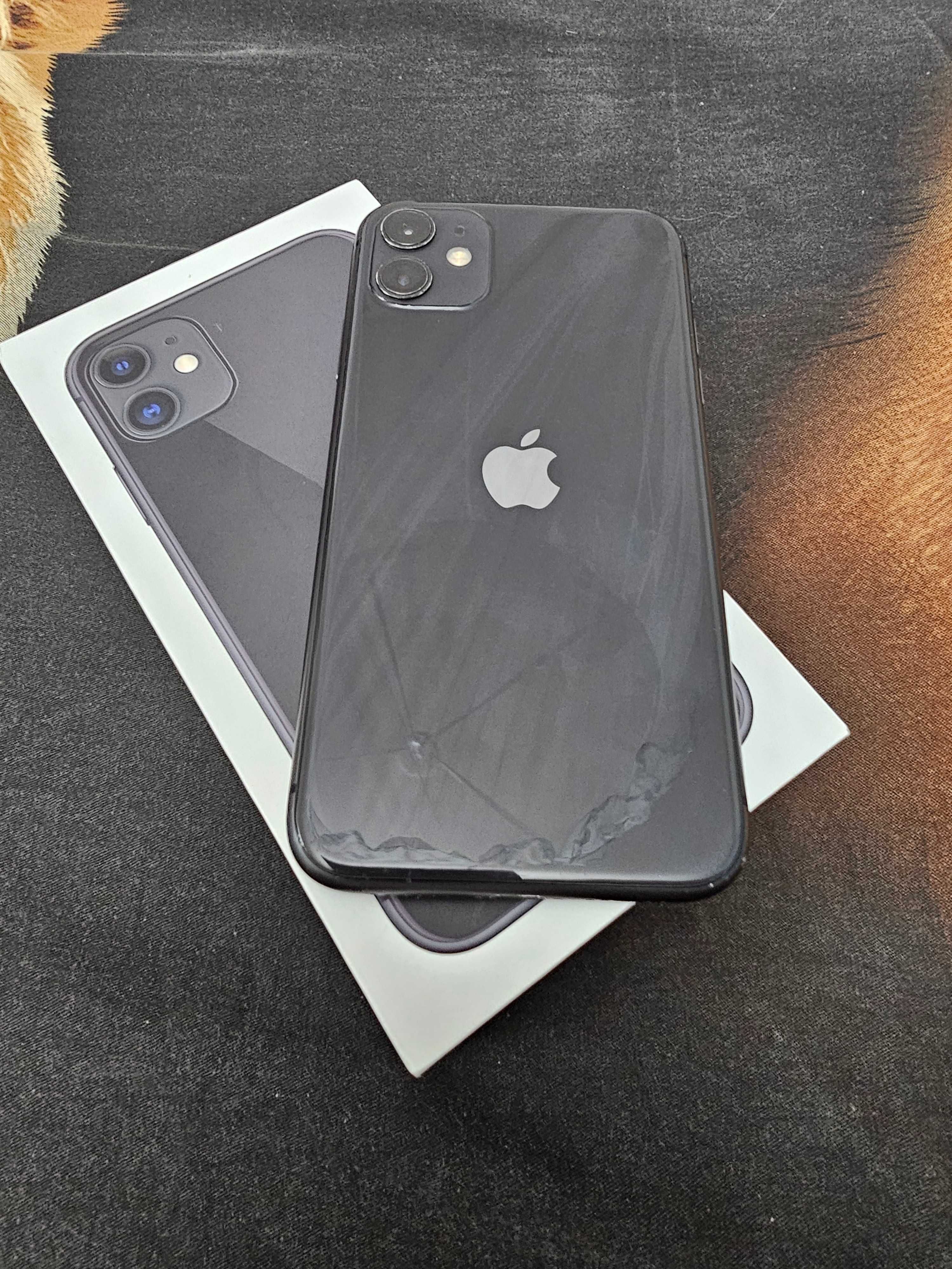 iphone 11 Black 64 Pamet Xolati yaxshi 1 ta sim 1.e sim ishlidi