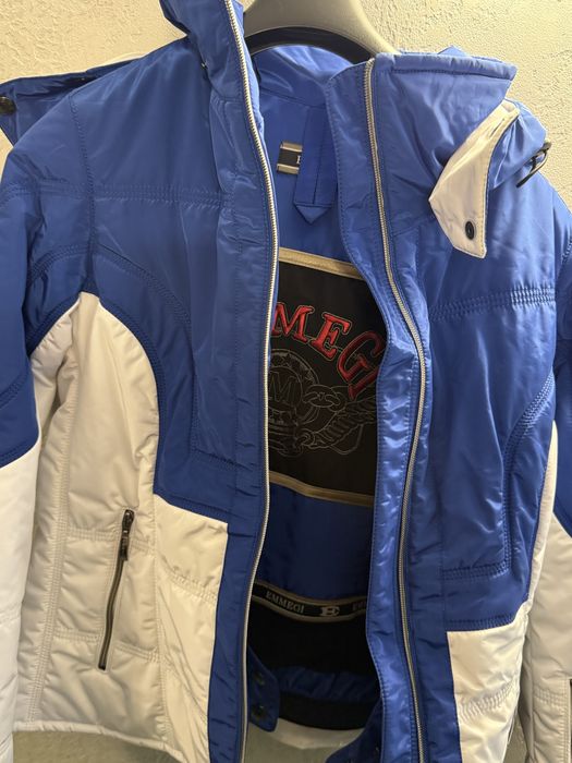 EMEGGI Ски облекло/ грейка Бели панталони и Синьо бяло яке