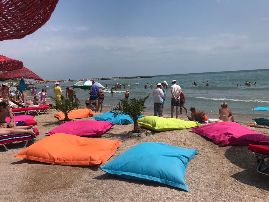 Pufuri, saltele sezlonguri puf (bean bag) perne gigant, canapele puf