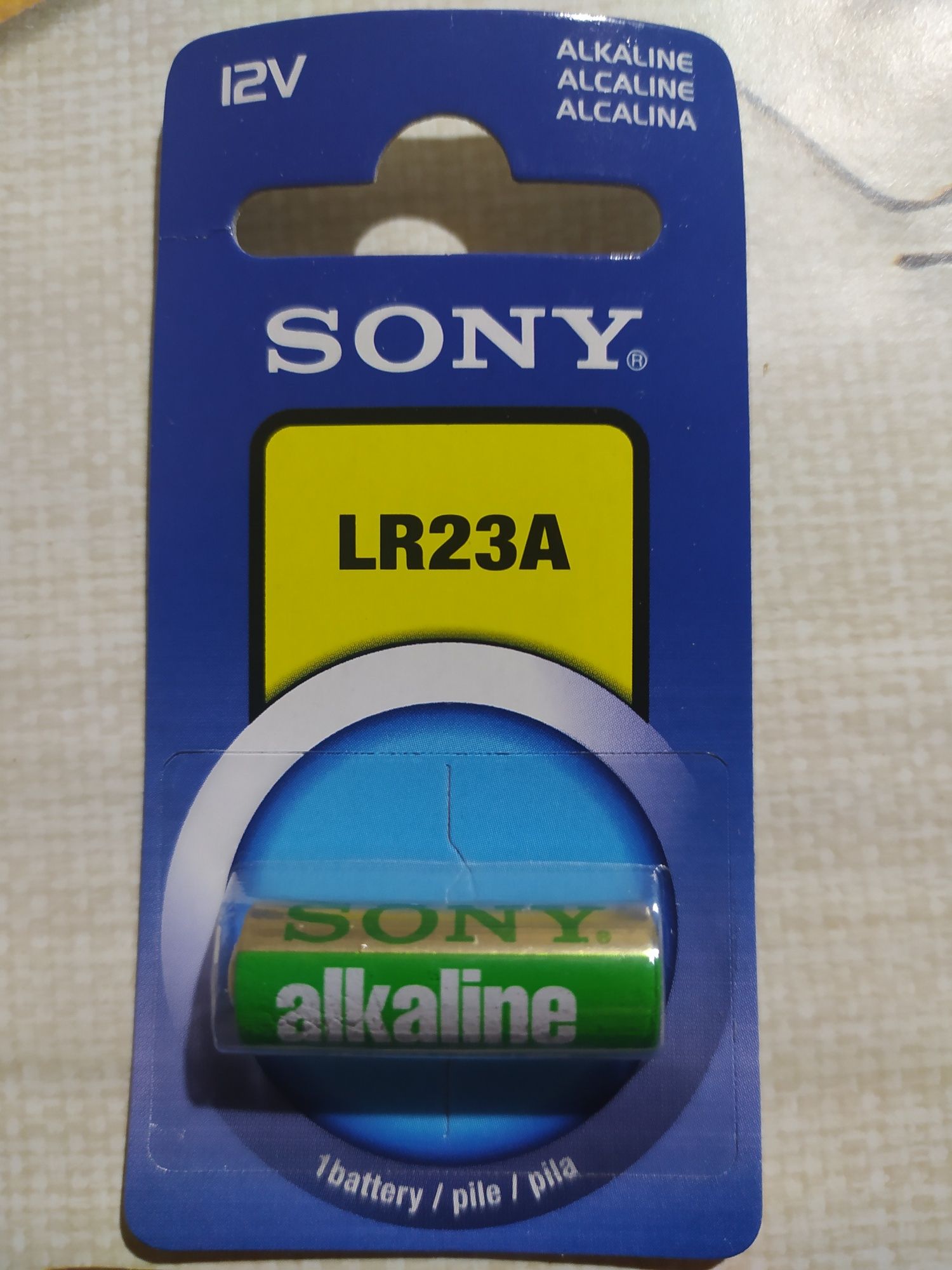 LR23A батарейки Sony