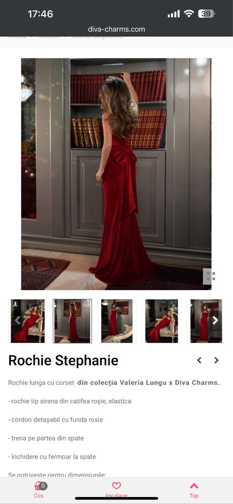 Rochie Stephanie Diva Charms - noua