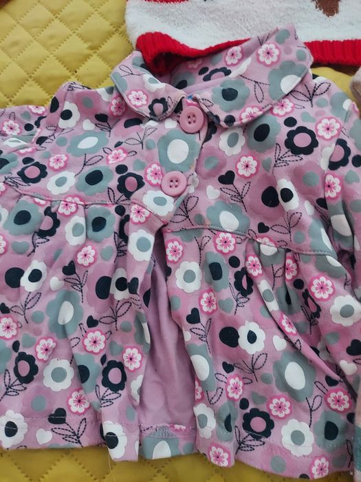 Rochițe fetite, pulover și vestuta,  mărimea 80, H&M