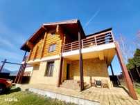 Vila de vanzare , superba ,din busteni si piatra !