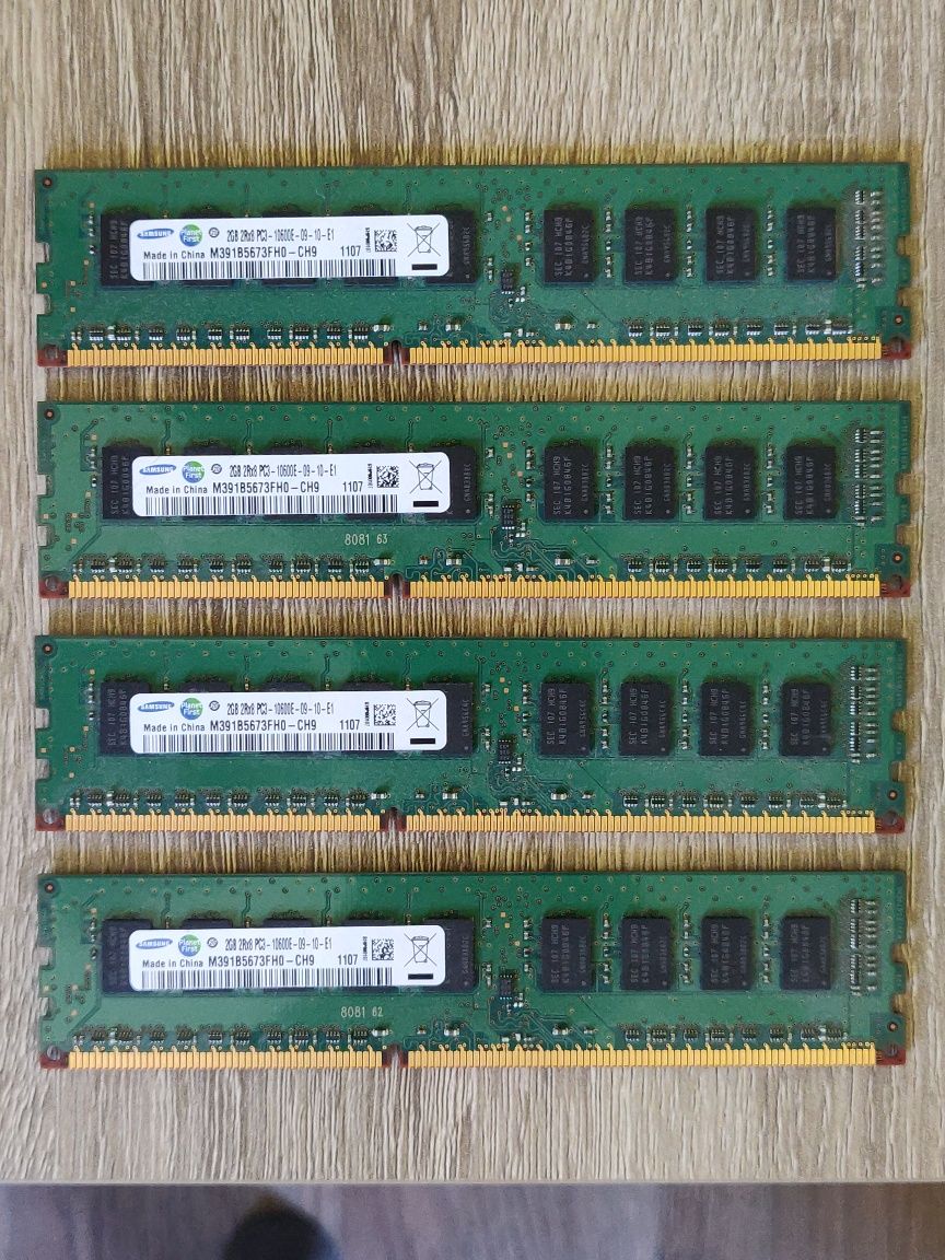 RAM Памет Samsung 4GB DDR3 - 2x2GB 1600 (PC) / 2x2GB 1333 (Server)