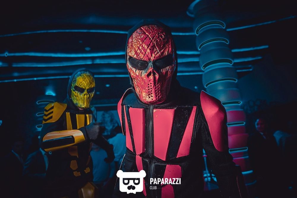 Аниматоры Хостес шоу программы Halloween