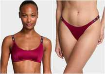 Sutien strasuri si bikini tanga brazilian Victoria,s Secret original