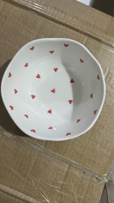 Посуда пиала сердечки
