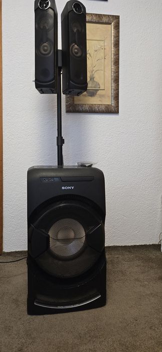 Sony MHC-GT4D Парти колона HDMI, USB Play, CD, DVD, FM RDS tuner (FM/A