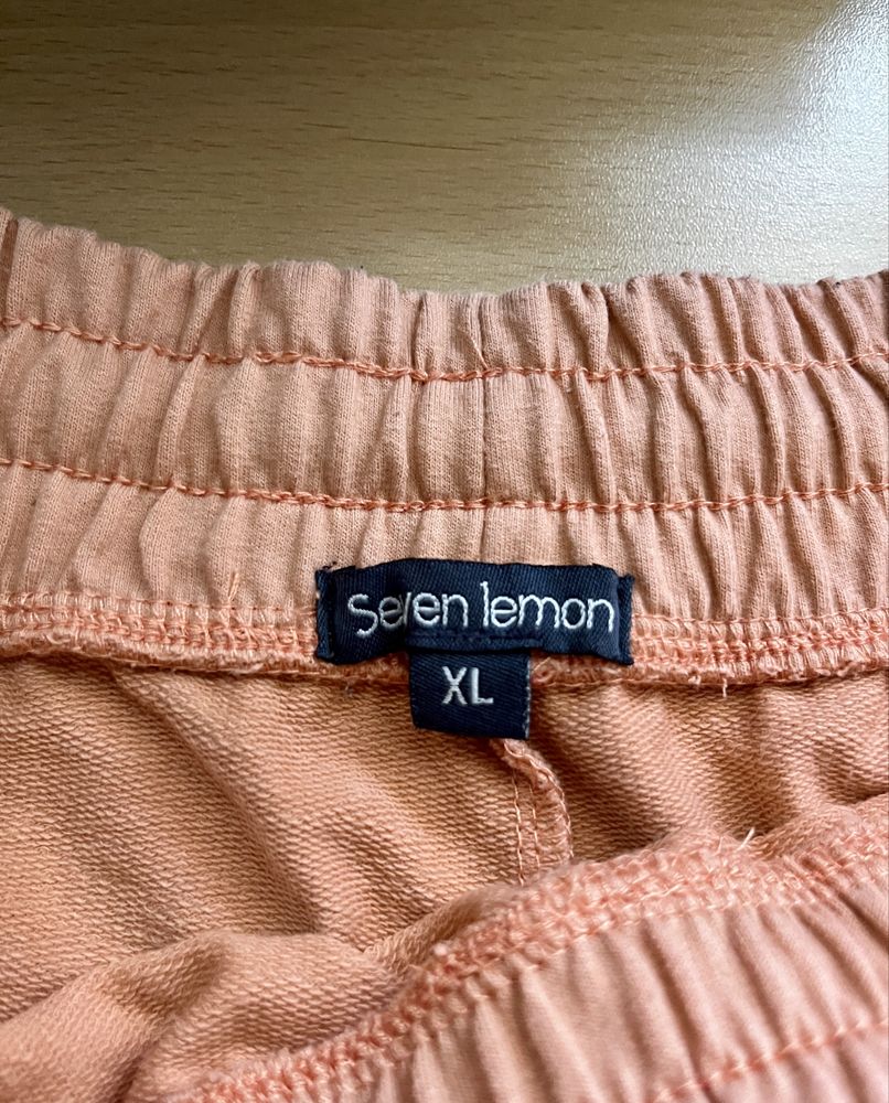 Къси памучни панталонки Seven Lemon – XL