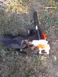 Suflanta,aspirator cu tocator cu acumulator originala Stihl SHA 55