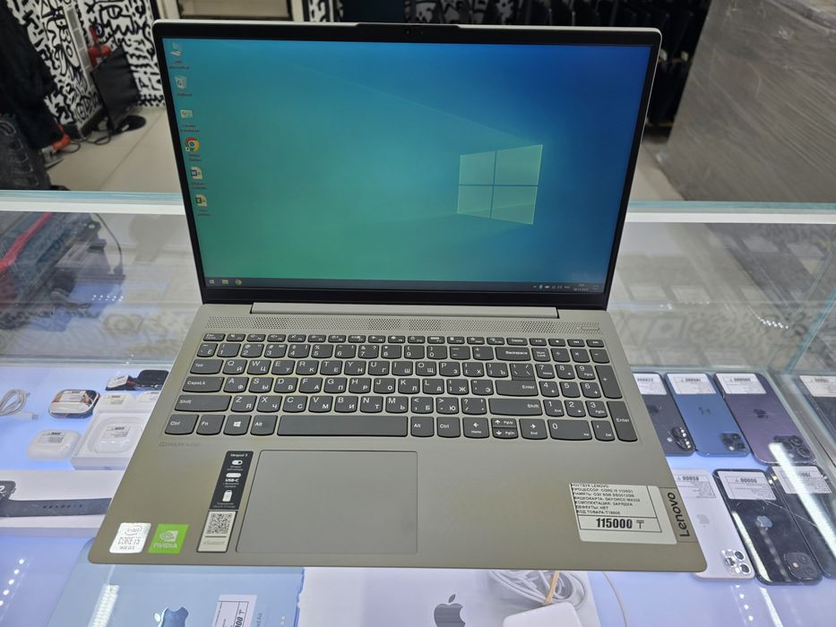 Ноутбук Lenovo core i5 1035g1 озу 8gb ssd512gb Mx330 рассрочка Реал