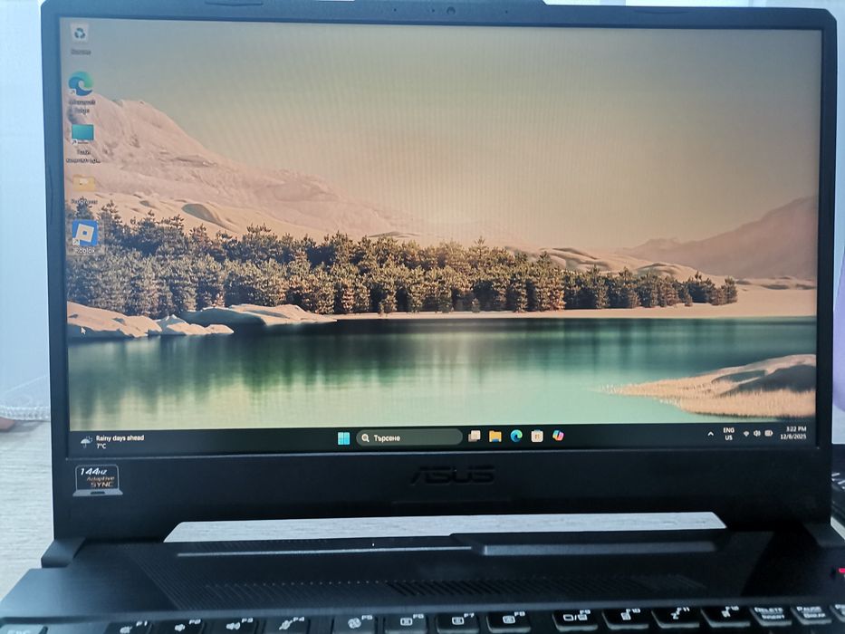 Геймърски лаптоп Asus Tuf 15 144hz