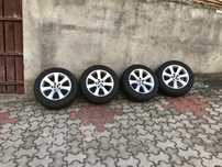 Jante aliaj bmw originale pe 16 cu anvelope ca noi