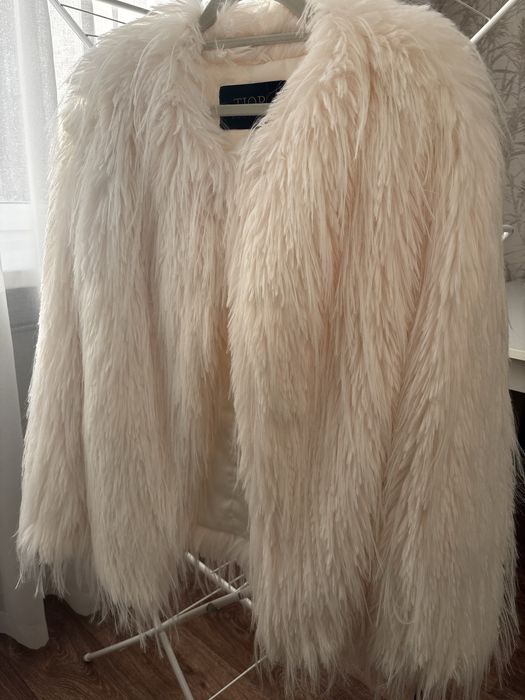 Новая Эко-шубка из стриженной шерсти овчины