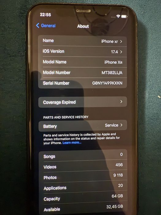 Iphone XR 64gb черен