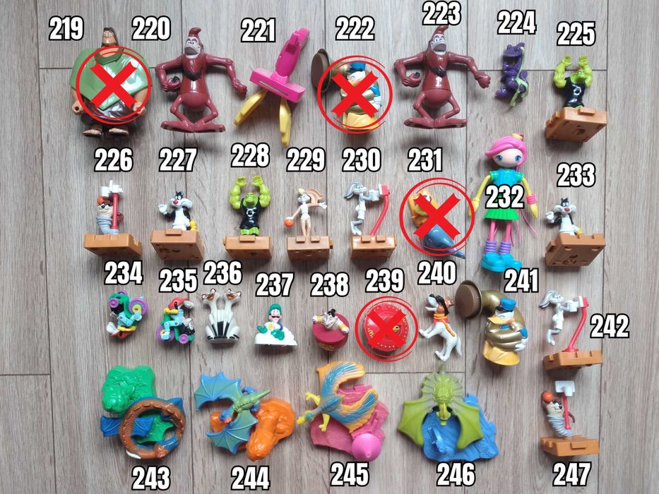 McDonalds Toys Макдоналдс Играчки от 90те 00те Винтидж Колекционерски
