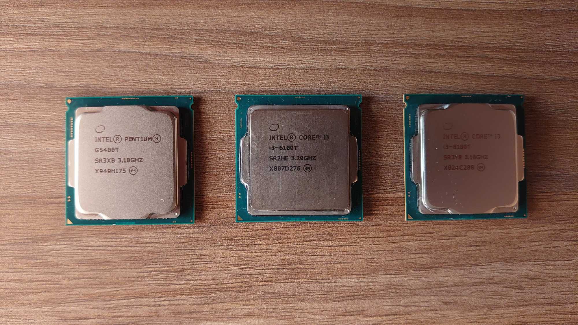 Процесори INTEL i3-8100T i3-6100T Pentium G5400T