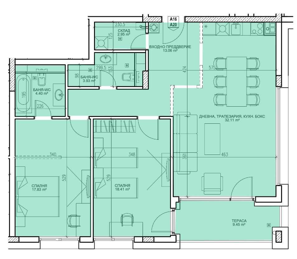 Продава се Тристаен апартамент в София, Бояна - 134 кв.м за 3508 €/кв.м - Снимка #1