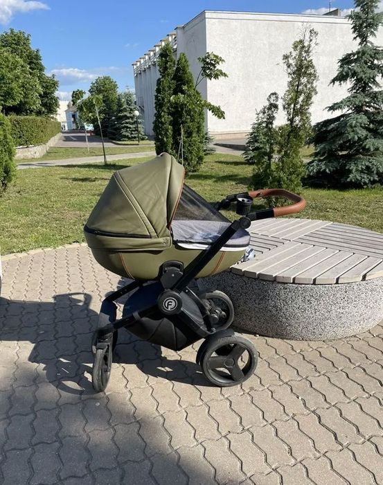 Cărucior 3 în 1 Krausman Olive