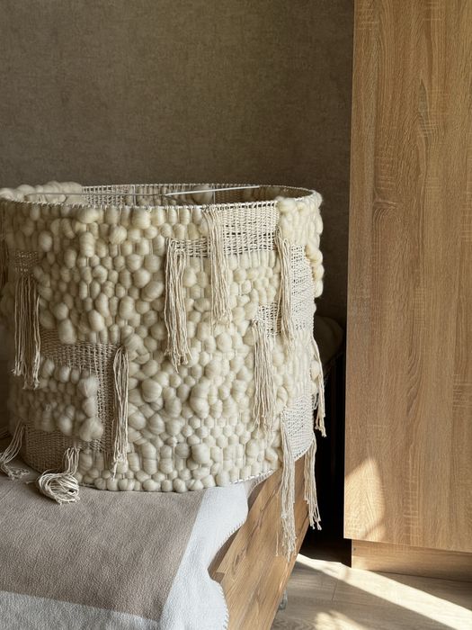 Люстры из мериноса ручной работы !