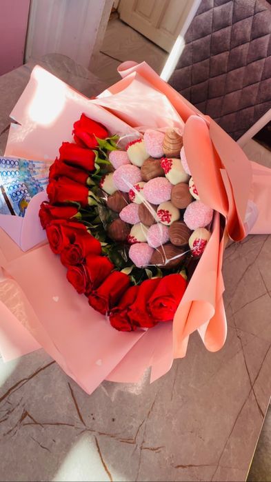 клубника в шоколаде Астана