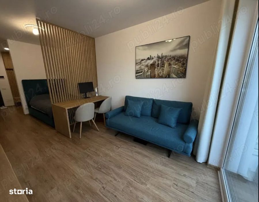 Garsoniera | Etaj Intermediar | Bloc Nou | Mobilat si Utilat
