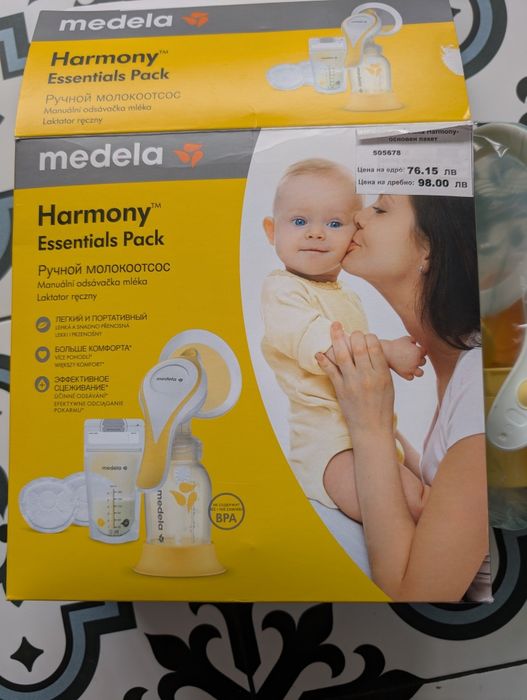 Помпа за кърма Medela с шише