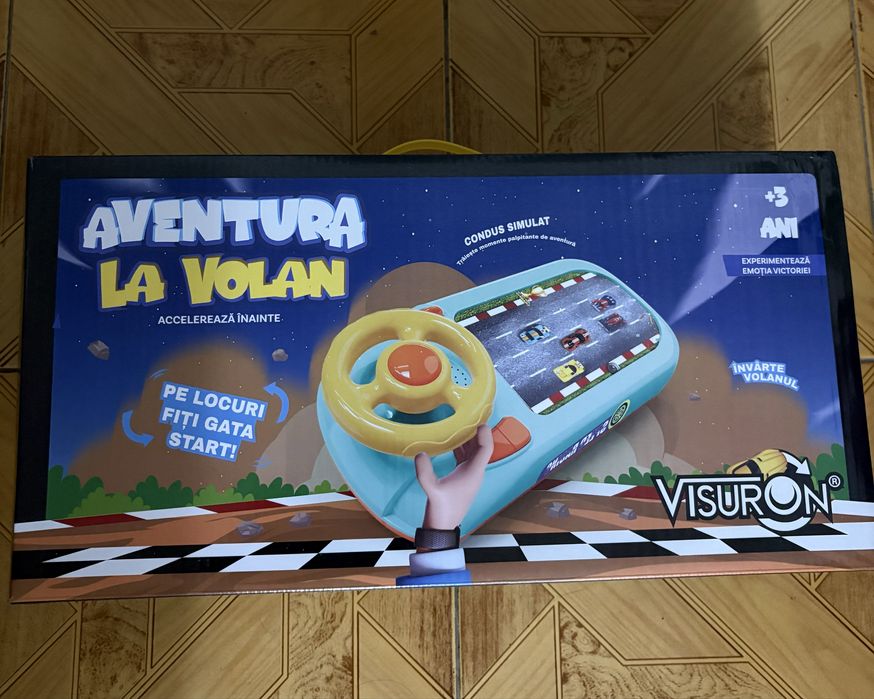 Masinuta cu volan interactiv