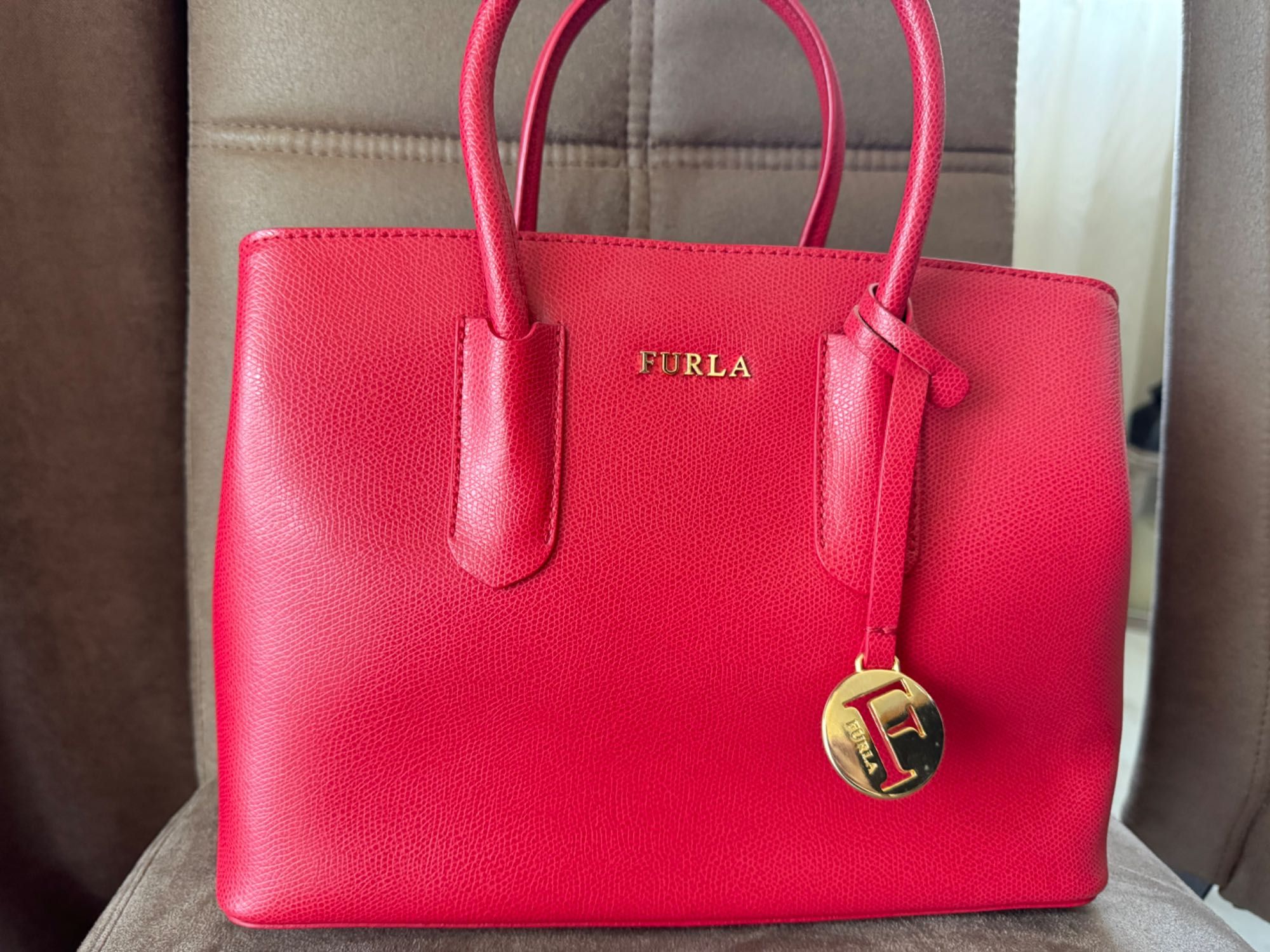 Чанта Furla Hot Red