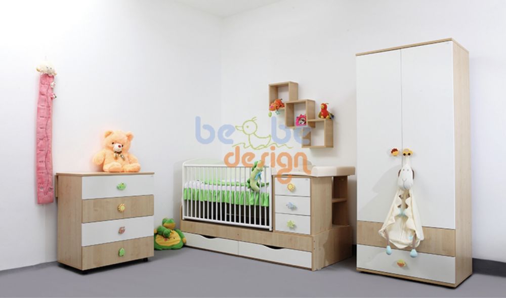 Camera mobilier bebe copii angel white