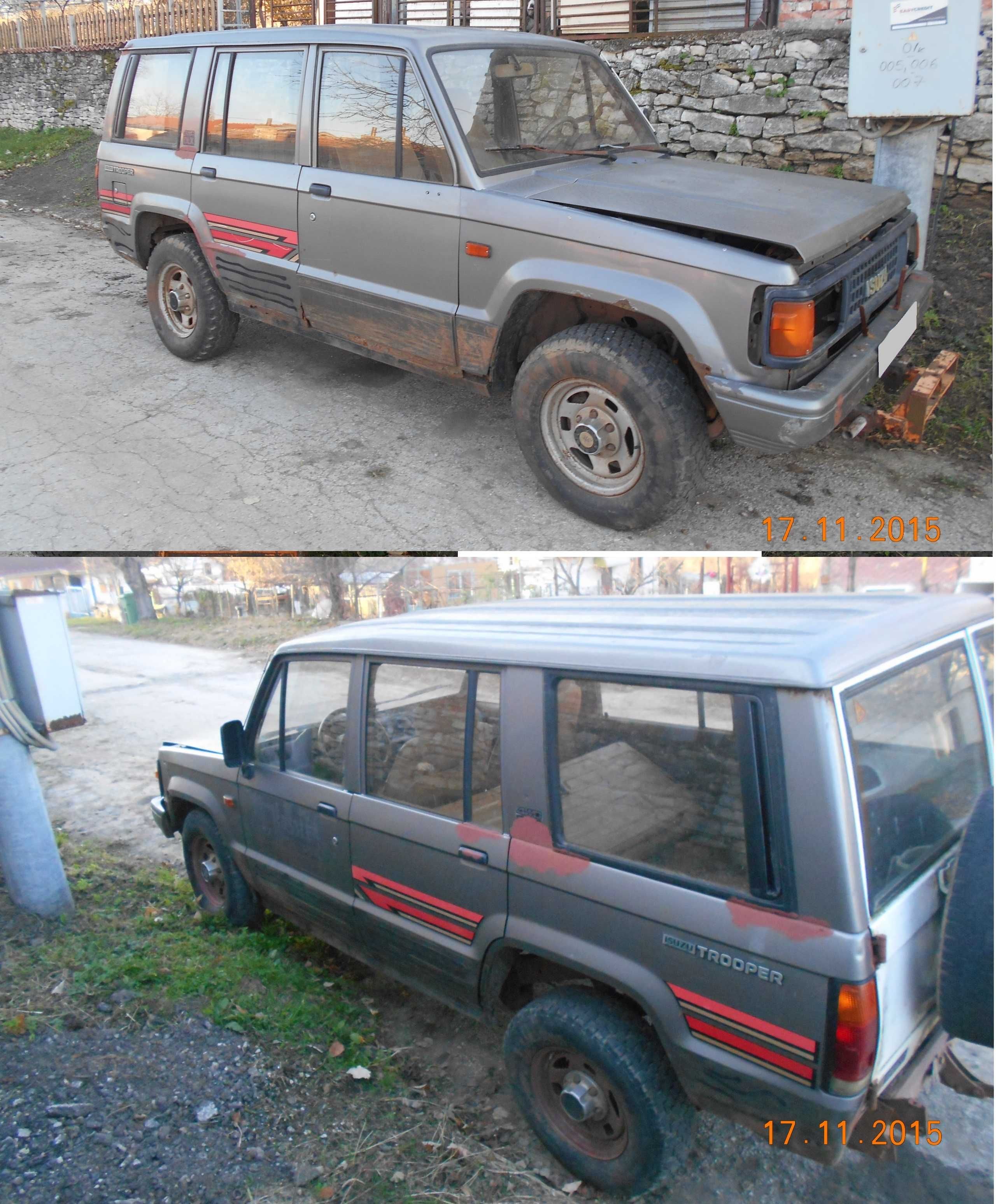 части за Isuzu Trooper - дизел и бензин