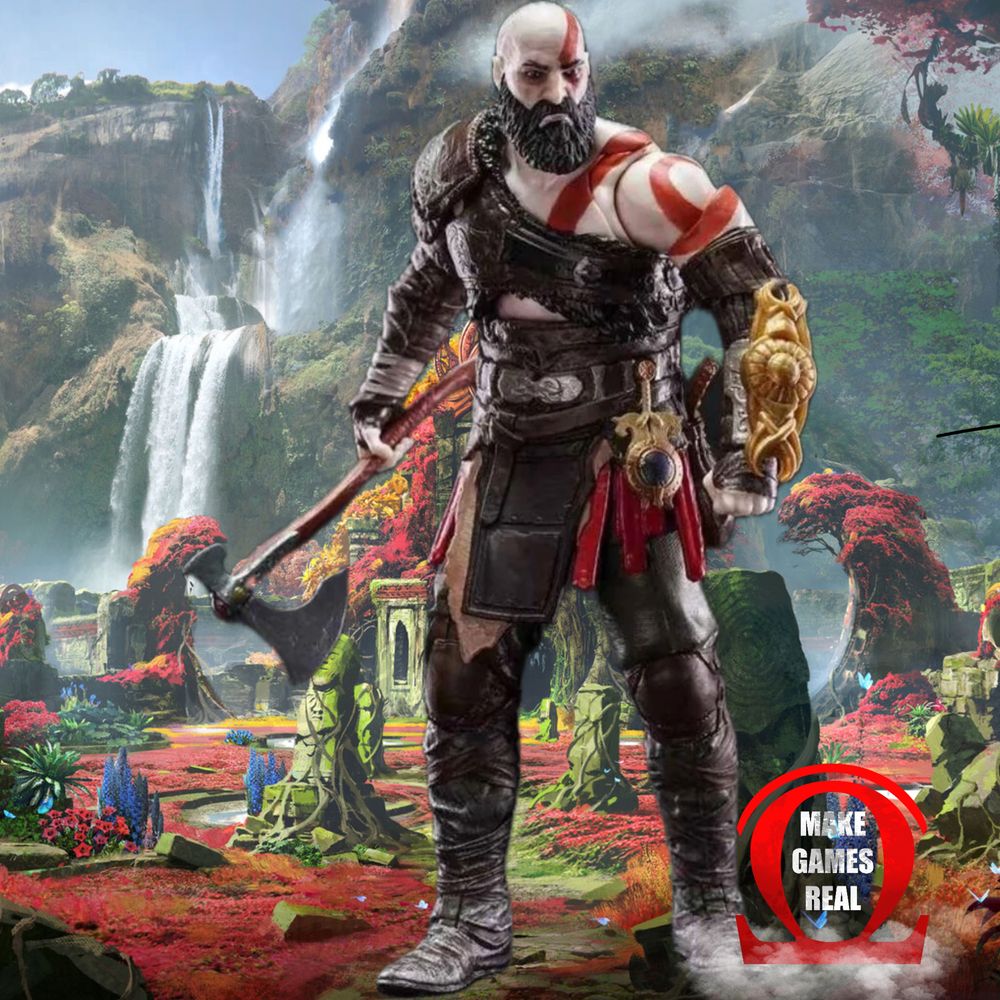 Екшън фигура God of War Ragnarok - Kratos & Atreus