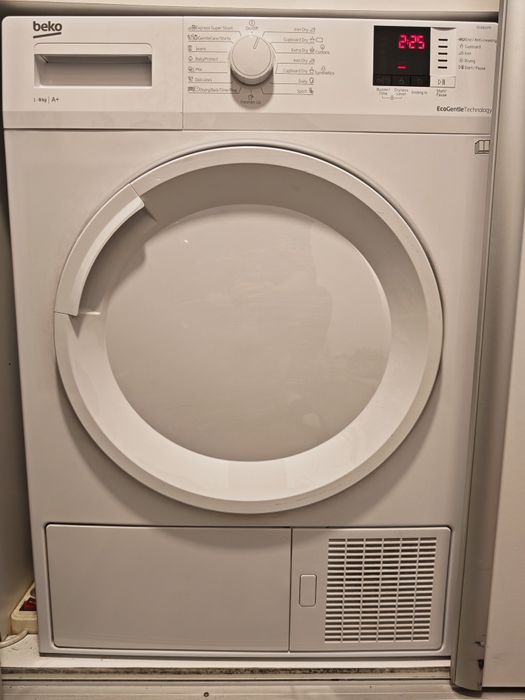 Uscator de rufe Beko, 8 kg, clasa A+, Slim