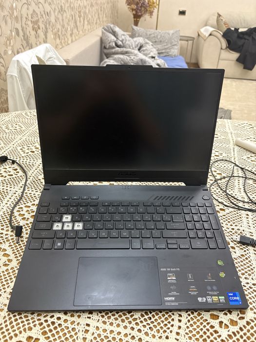 Ноутбук Asus Tuf Dash F15 Core i7-12650/RTX3060/DDr5 16GB/512SSD