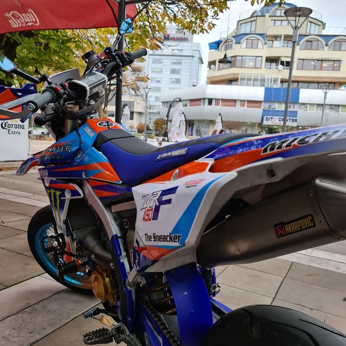 Supermoto Yamaha wr450f
