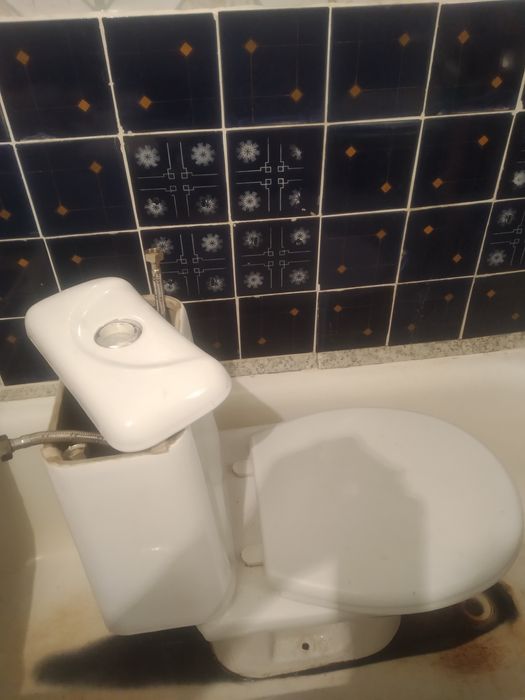 Унитаз с бочком.