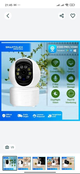 Wifi smart camera sotiladi