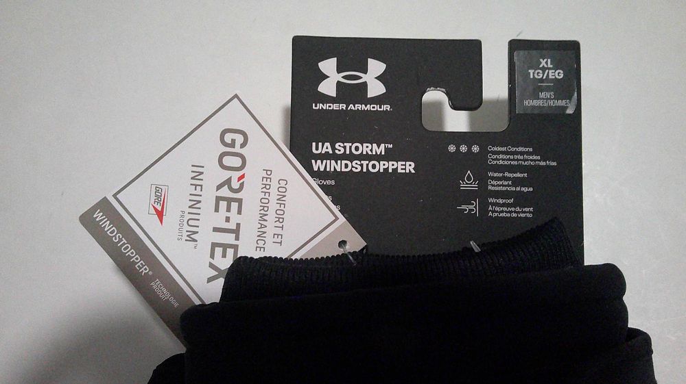 Under Armour Storm Windstopper Gore Tex мъжки ръкавици 2 модела от Сащ