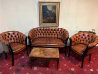 Canapea+2 fotolii stil Chesterfield!