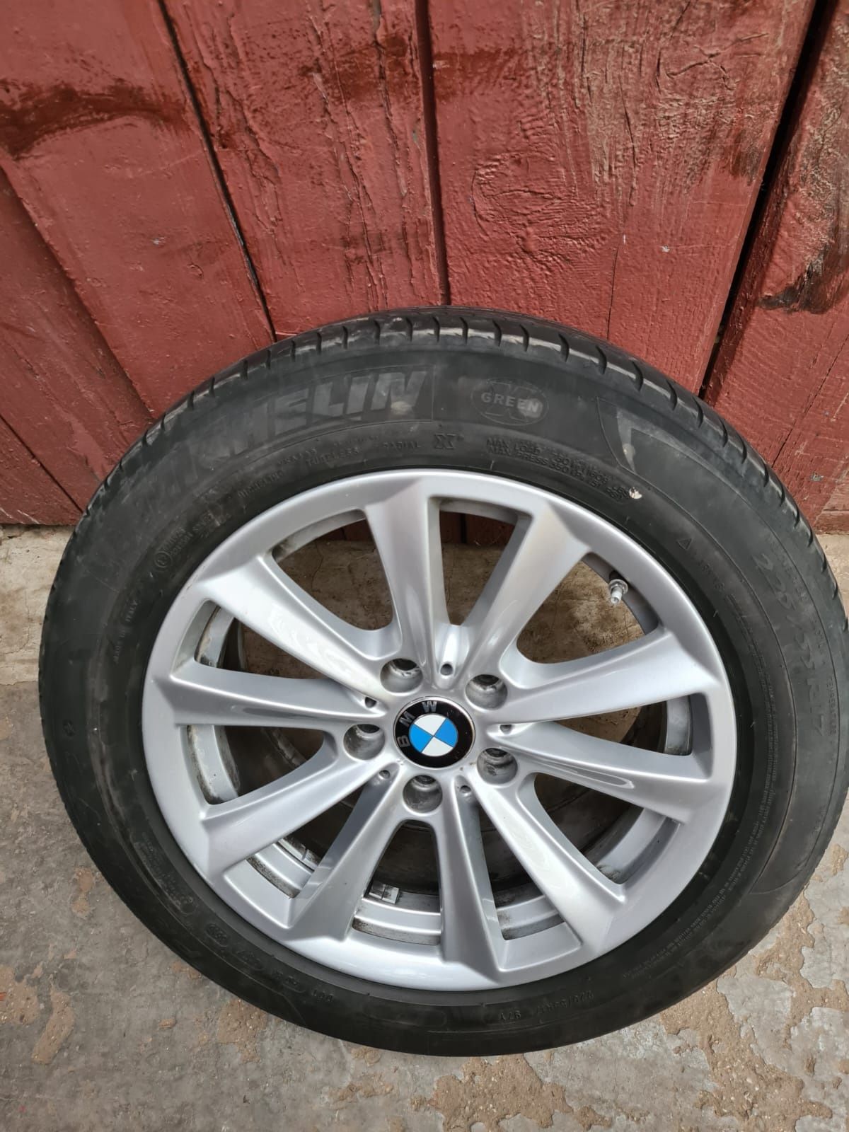 Jante BMW R17 cu anvelope vara Michelin model cu senzori de presiune