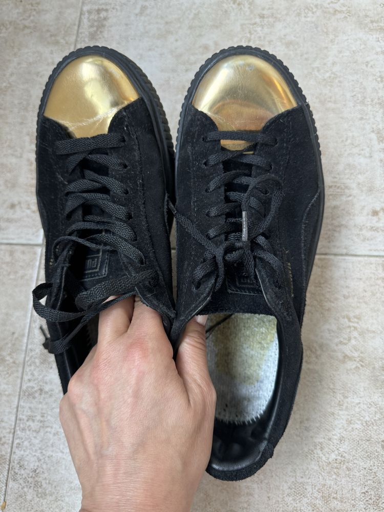 Оригинални кецове  Puma естествена кожа