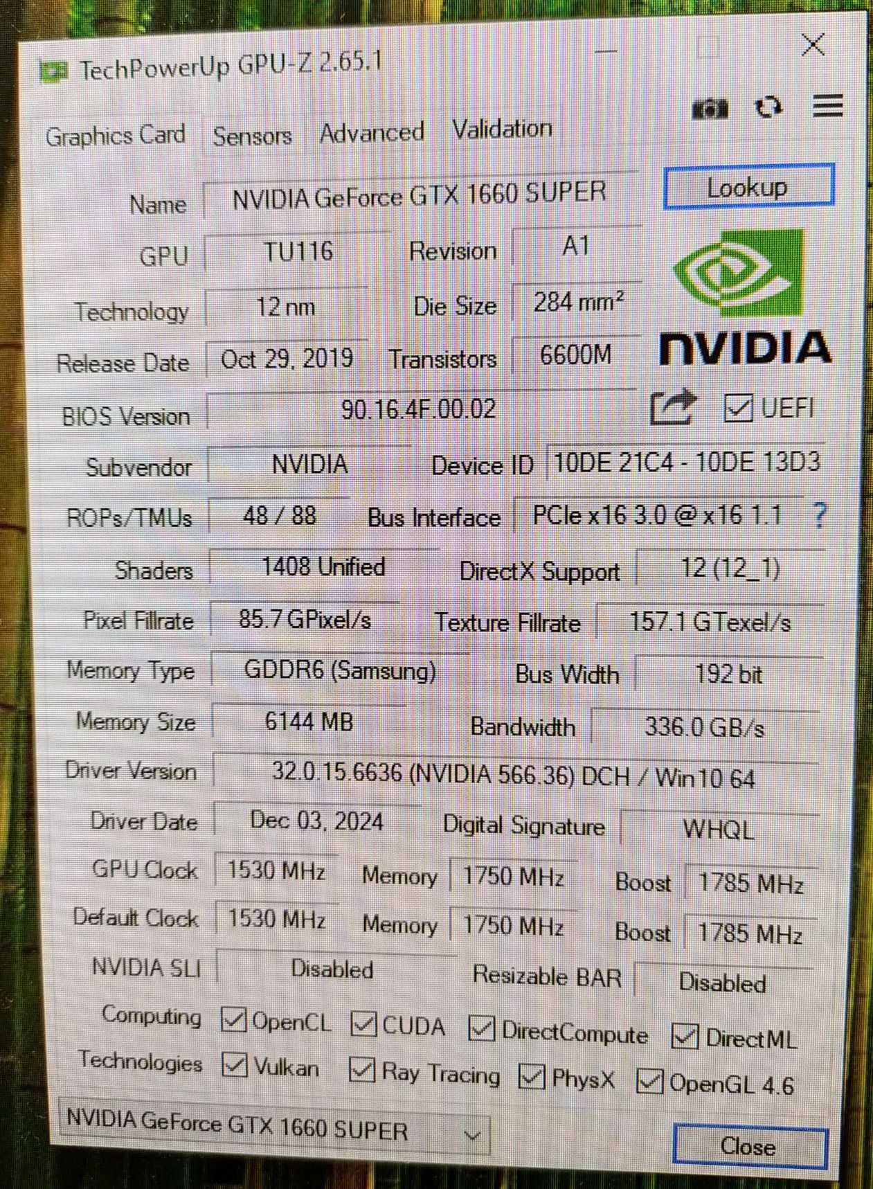 GTX1660Super 6Gb GDDR6 Arktek в идеале!Как новая!