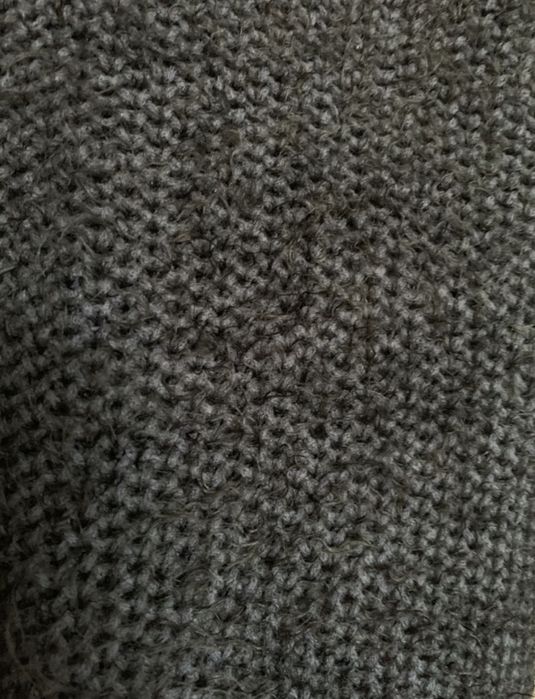 Pulover pufos lung Bershka marime L