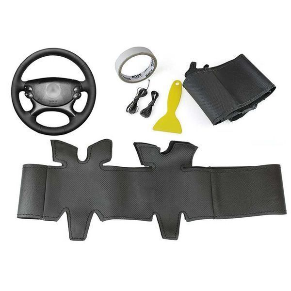 Кожен калъф за волан шиещ, Mercedes W211