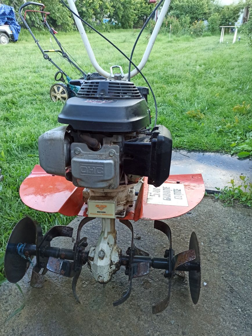 Vând jante cu cauciuri 215/65/R16 și motosapă Ruris cu motor honda