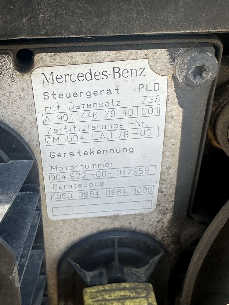 Vand motor complet Mercedes OM904