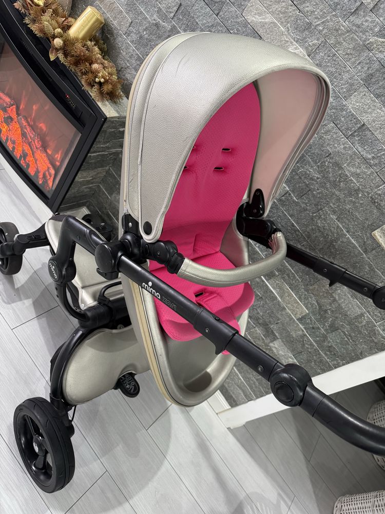 Carucior MimaXari, 3 in 1 + husa de iarna, manusi si husa de ploaie
