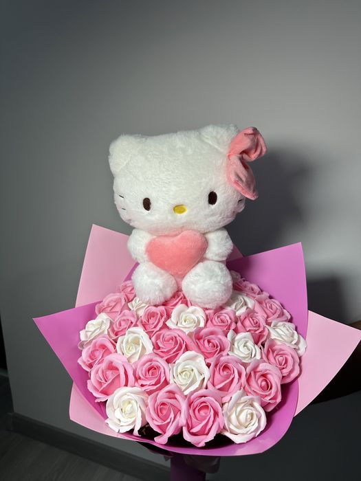 Buchete trandafiri sapun/buchete stitch