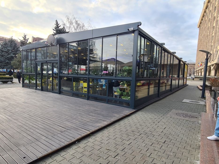 Producem orice tip de pergola , închidere în sticla . Vindem în rate .