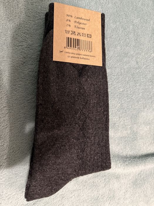 Sosete 90% lână noi